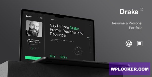 Drake v4.5.0 - Personal Portfolio Resume Theme