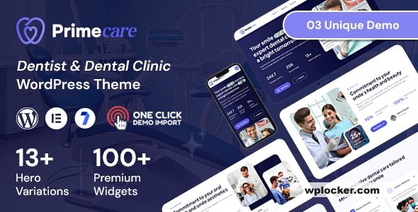 Primecare v1.0.5 - Dentist WordPress Theme