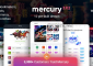 Mercury v3.9.2 – Gambling & Casino Affiliate WordPress Theme. News & Reviews NULED