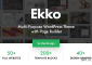 Ekko v3.8 – Multi-Purpose WordPress Theme with Page Builder