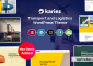 Kariez v1.1.1 - Transportation & Logistics WordPress Theme