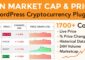 Coin Market Cap & Prices v3.6.4 - WordPress Cryptocurrency Plugin