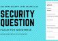 WP Security Questions Pro v3.0.5