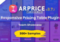 ARPrice v3.7.1 – Ultimate Compare Pricing table plugin