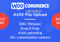 WooCommerce AJAX File Upload (600+ filetypes) v2.0.0