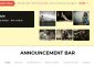 Announcement Bar v1.3.2 - WordPress Plugin