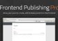 Frontend Publishing Pro v3.8.9 - WordPress Post Submission Plugin