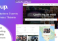 Meup v1.3.7 – Marketplace Events WordPress Theme
